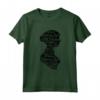Jane Austen T-shirt Mr Darcy - Silhouette Ritratto Tee per Appassionati di Letteratura Classica