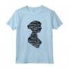Jane Austen T-shirt Mr Darcy - Silhouette Ritratto Tee per Appassionati di Letteratura Classica