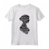 Jane Austen T-shirt Mr Darcy - Silhouette Ritratto Tee per Appassionati di Letteratura Classica