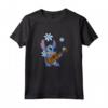 HapTiger Lilo & Stitch Flowers Background Maglietta - Officially Licensed Disney Apparel - Ohana Means Family