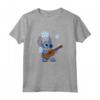 HapTiger Lilo & Stitch Flowers Background Maglietta - Officially Licensed Disney Apparel - Ohana Means Family