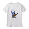 HapTiger Lilo & Stitch Flowers Background Maglietta - Officially Licensed Disney Apparel - Ohana Means Family