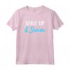 Shut Up And Swim - Divertente Maglietta da Nuoto per Pallanuotisti - Ideale come Regalo