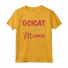 Design Di Zampe Di Gatto - Ocicat Cat Mama Maglietta - Ideale per Proprietari e Amanti dei Gatti Ocicat