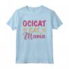 Design Di Zampe Di Gatto - Ocicat Cat Mama Maglietta - Ideale per Proprietari e Amanti dei Gatti Ocicat