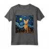 Ocicat Cat Starry Night - Maglietta Ocicat Cat Love - Ideale per Proprietari di Ocicat Cat - Compleanno