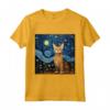 Ocicat Cat Starry Night - Maglietta Ocicat Cat Love - Ideale per Proprietari di Ocicat Cat - Compleanno
