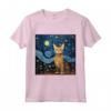 Ocicat Cat Starry Night - Maglietta Ocicat Cat Love - Ideale per Proprietari di Ocicat Cat - Compleanno