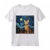 Ocicat Cat Starry Night - Maglietta Ocicat Cat Love - Ideale per Proprietari di Ocicat Cat - Compleanno
