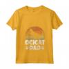 Donna Cad Owner Dad - Retro Ocicat Dad Maglietta con Collo a V per Amanti dei Gatti - Regalo Unico per Proprietari di Gatti Ocicat e Papà Felini