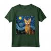 Ocicat Cat Starry Night - Maglietta Ocicat Cat Love per Proprietari - Ideale per Compleanno