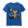 Ocicat Cat Starry Night - Maglietta Ocicat Cat Love per Proprietari - Ideale per Compleanno