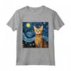Ocicat Cat Starry Night - Maglietta Ocicat Cat Love per Proprietari - Ideale per Compleanno