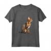 Ritratto Ocicat Maglietta - Design Dolce per Amanti dei Gatti - Acquista Online