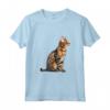 Ritratto Ocicat Maglietta - Design Dolce per Amanti dei Gatti - Acquista Online