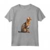Ritratto Ocicat Maglietta - Design Dolce per Amanti dei Gatti - Acquista Online