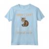Sorry I Can't - My Cat Said No - Ocicat Cat Maglietta per Proprietari di Gatti - Design Unico e Divertente