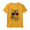 Ocicat Cat 4 luglio America USA Bandiera Maglietta - Regalo per Proprietari di Gatti - Ideale per Natale, Compleanni e San Valentino