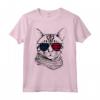 Ocicat Cat 4 luglio America USA Bandiera Maglietta - Regalo per Proprietari di Gatti - Ideale per Natale, Compleanni e San Valentino