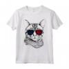 Ocicat Cat 4 luglio America USA Bandiera Maglietta - Regalo per Proprietari di Gatti - Ideale per Natale, Compleanni e San Valentino