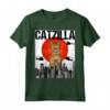 Divertente Gatto Vintage Giapponese Catzilla Ocicat Maglietta - Regalo per Amanti dei Gatti - Ideale per Amici a Quattro Zampe