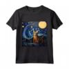 Ocicat Cat Starry Night - Maglietta Ocicat Cat Love - Regalo unico per i Proprietari di Gatti Ocicat
