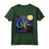 Ocicat Cat Starry Night - Maglietta Ocicat Cat Love - Regalo unico per i Proprietari di Gatti Ocicat