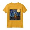 Ocicat Cat Starry Night - Maglietta Ocicat Cat Love - Regalo unico per i Proprietari di Gatti Ocicat