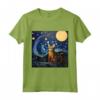 Ocicat Cat Starry Night - Maglietta Ocicat Cat Love - Regalo unico per i Proprietari di Gatti Ocicat