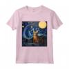 Ocicat Cat Starry Night - Maglietta Ocicat Cat Love - Regalo unico per i Proprietari di Gatti Ocicat