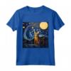 Ocicat Cat Starry Night - Maglietta Ocicat Cat Love - Regalo unico per i Proprietari di Gatti Ocicat