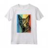Ocicat Cat Ritratto Vintage Style Mamma Papà Maglietta - Regalo Ideale per Amanti dei Gatti - Perfetto per Natale, Ringraziamento o Compleanni