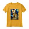 Ocicat Cat Notte Stellata - Maglietta Pittura Gatti Ocicat per Uomini, Donne e Bambini - Regalo Carino per Amanti dei Gatti - Ideale per Natale o Compleanni