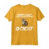 Sorry I Can't I Have Plans With My Ocicat Cat Maglietta - Design Unico per Proprietari di Gatti Ocicat - Regalo Speciale per Amanti dei Gatti