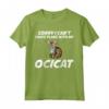 Sorry I Can't I Have Plans With My Ocicat Cat Maglietta - Design Unico per Proprietari di Gatti Ocicat - Regalo Speciale per Amanti dei Gatti