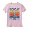 Migliori Uomini Di Papà Gatto - Vintage OciCat Maglietta per la Festa del Papà - Perfetta idea regalo per il Miglior Padre