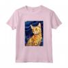 Ocicat Cat Notte Stellata Pittura - Maglietta per Uomini, Donne e Bambini - Regalo Carino per Amanti dei Gatti Ocicat