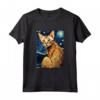 Ocicat Cat Notte Stellata - Maglietta per Uomini, Donne e Bambini - Regalo Carino per gli Amanti dei Gatti Ocicat