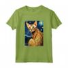 Ocicat Cat Notte Stellata - Maglietta per Uomini, Donne e Bambini - Regalo Carino per gli Amanti dei Gatti Ocicat