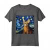 Ocicat Cat Starry Night - Maglietta Love and Devotion per Amanti dei Gatti Ocicat - Ideale per Compleanni