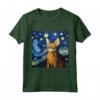 Ocicat Cat Starry Night - Maglietta Love and Devotion per Amanti dei Gatti Ocicat - Ideale per Compleanni