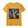 Ocicat Cat Starry Night - Maglietta Love and Devotion per Amanti dei Gatti Ocicat - Ideale per Compleanni