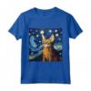 Ocicat Cat Starry Night - Maglietta Love and Devotion per Amanti dei Gatti Ocicat - Ideale per Compleanni