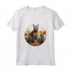 Fiore di Gatto Ocicat - Maglietta Leggera con Design Dolce - Ideale per Amanti dei Gatti