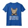 Today's Planchance of Staying at Home with My Ocicat - Funny Cat Lover T-shirt - Ideal Gift for Ocicat Owners