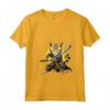 Donna Samurai Gatto Giapponese Kawaii Ninja Ocicat Cat - Maglietta con Collo a V - Perfetta per Appassionati di Gatti e Arti Marziali