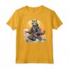 Ocicat Cat Giapponese Samurai Kawaii Ninja Cat Maglietta - Design Fashion Unico - Acquista online