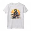 Ocicat Cat Giapponese Samurai Kawaii Ninja Cat Maglietta - Design Fashion Unico - Acquista online