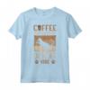 Cat Owner & Barista Motif - Coffee & Ocicat Cat Maglietta - Ideale per Proprietari di Gatti Ocicat e Amanti del Caffè