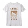 Cat Owner & Barista Motif - Coffee & Ocicat Cat Maglietta - Ideale per Proprietari di Gatti Ocicat e Amanti del Caffè